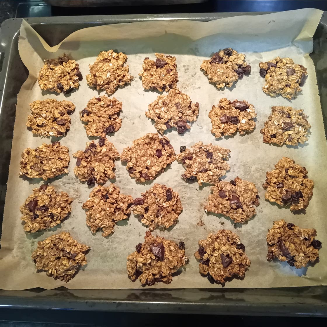 4 Ingredient Flourless Healthy Oatmeal Cookies