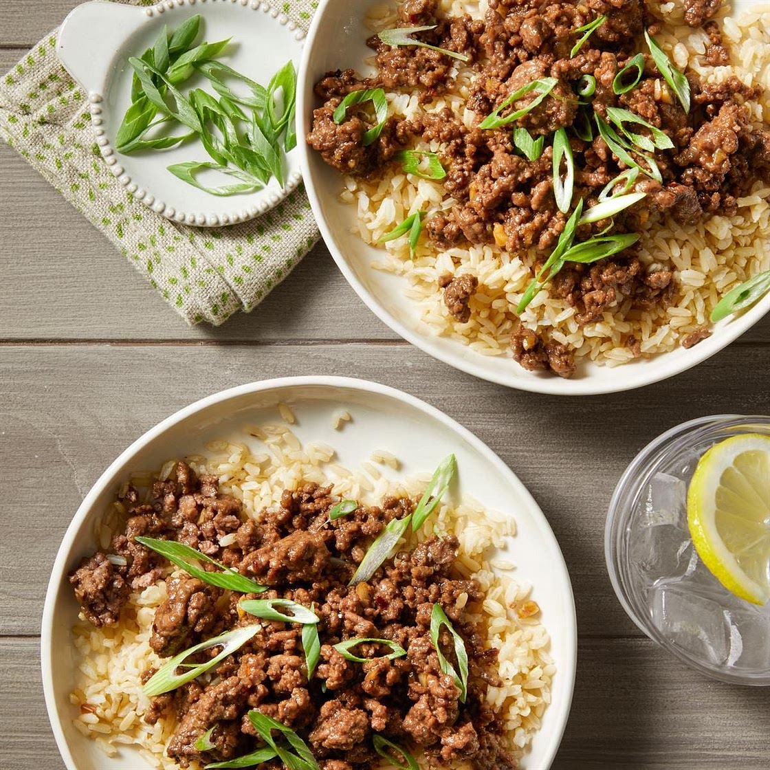 Korean Beef and Rice