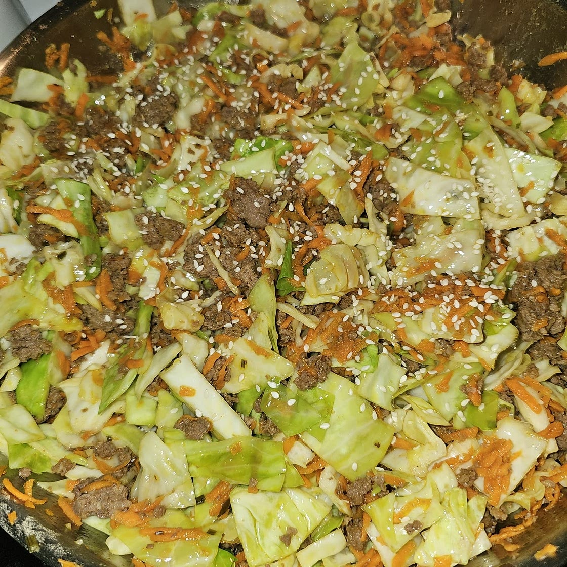 Beef and Cabbage Stir Fry