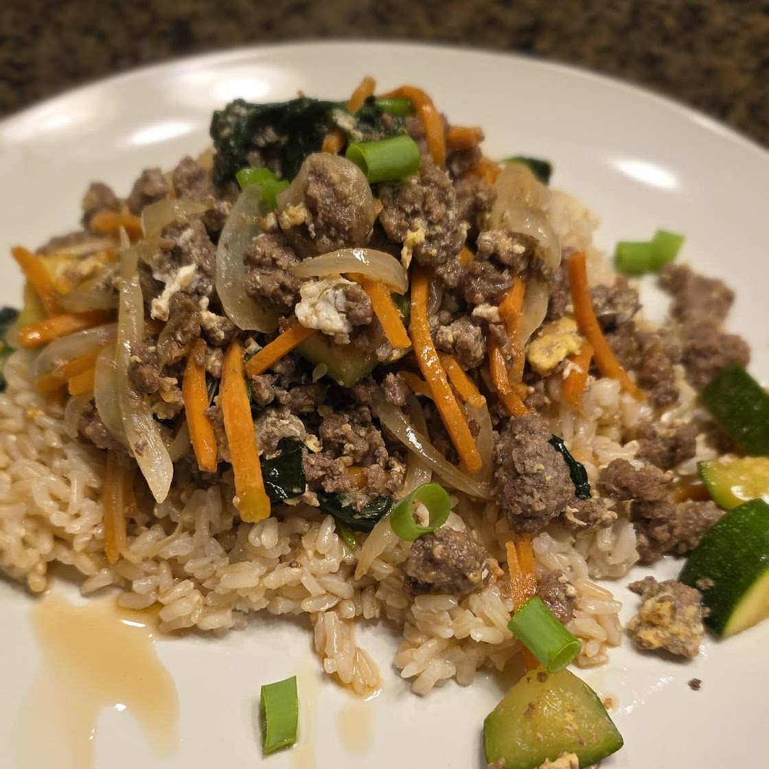 Korean Beef and Veggie Stir fry