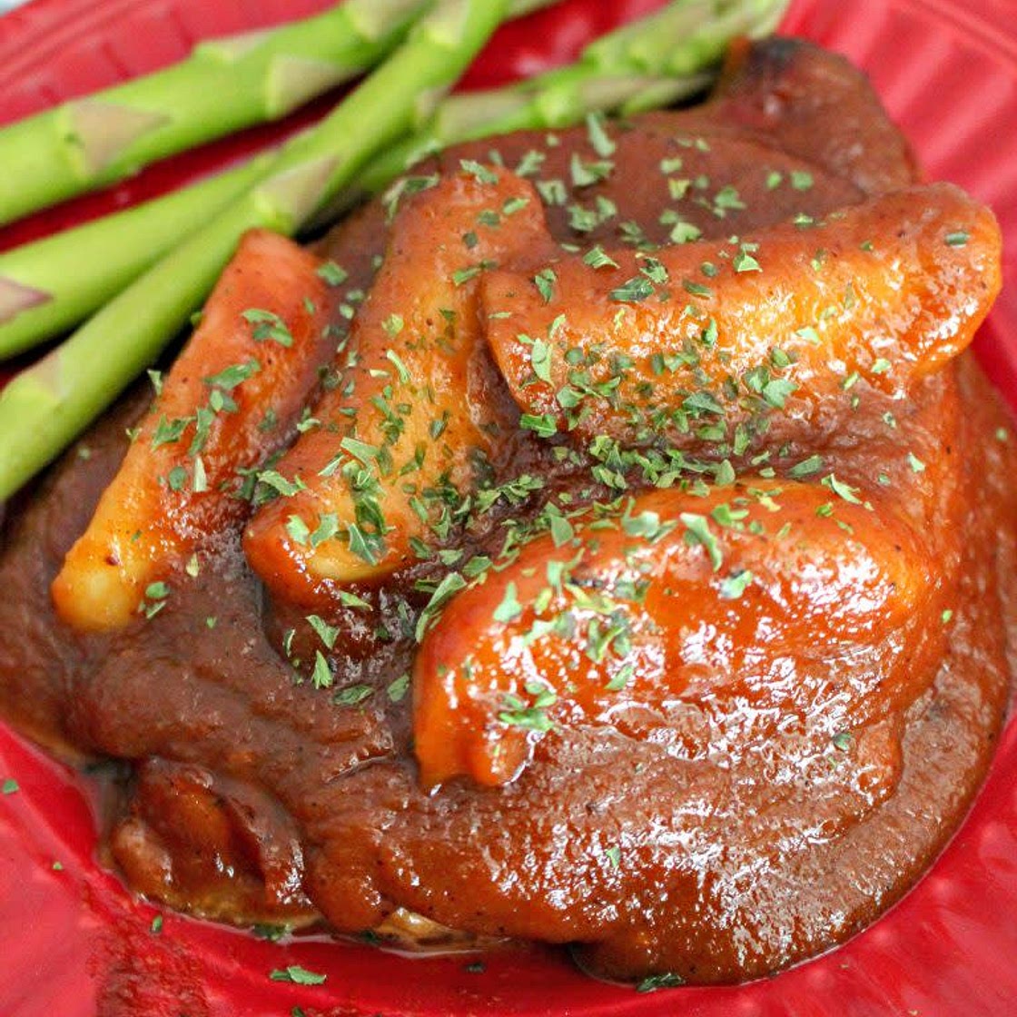 Apple Butter Pork Chops