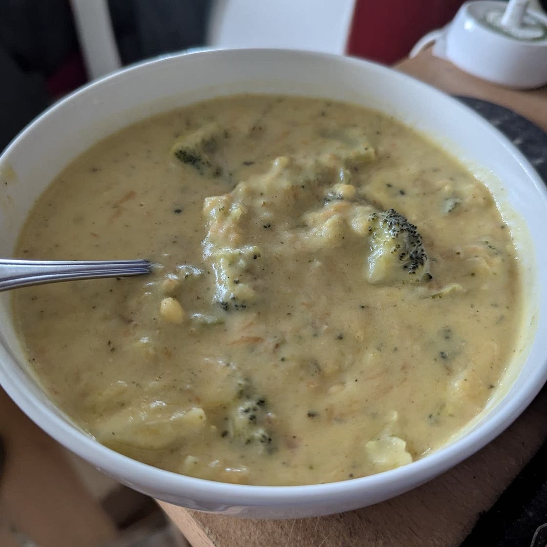 30 Minute Broccoli Cheddar Soup (Better than Panera!)