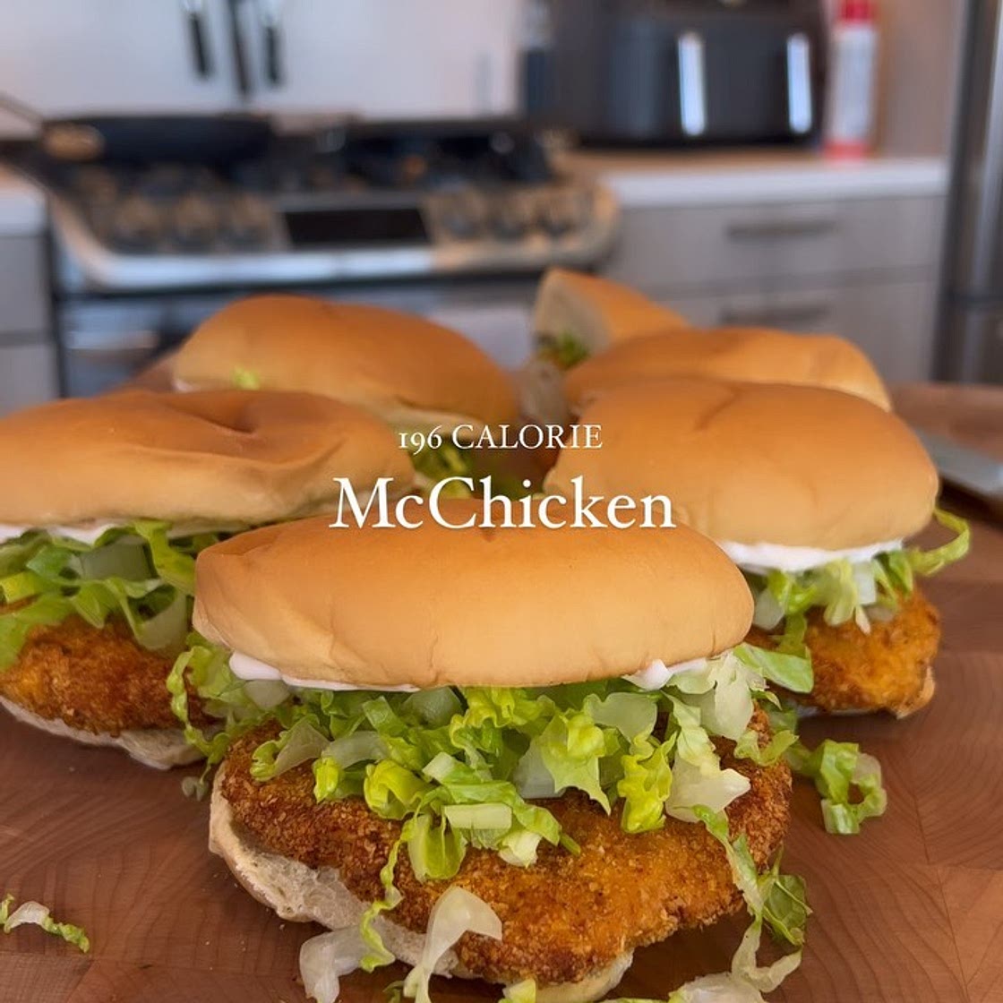 Healthier Mcchicken.