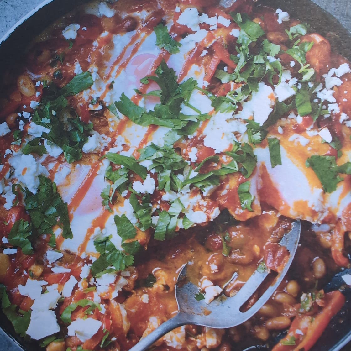 Spicy Huevos Rancheros