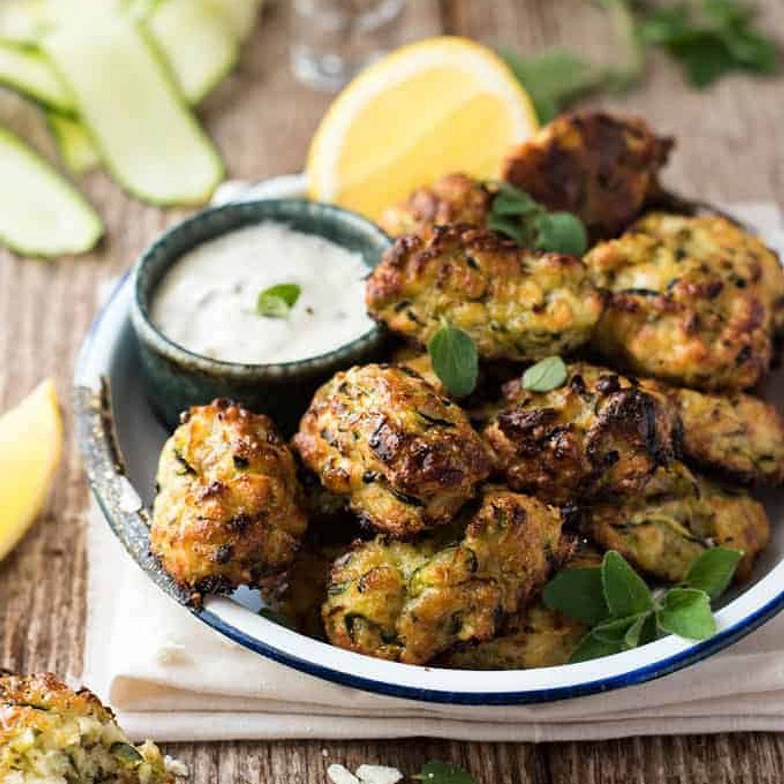 Greek Zucchini Tots