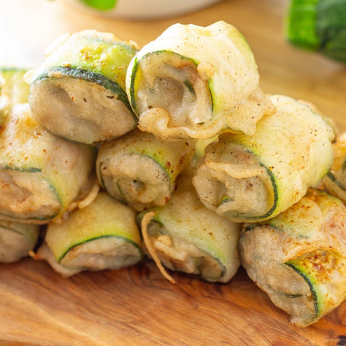 INVOLTINI di ZUCCHINE croccanti