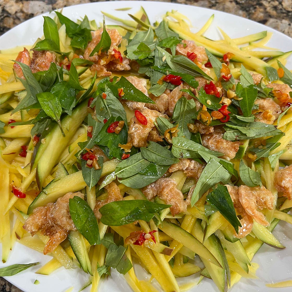 Vietnamese Green Mango Salad