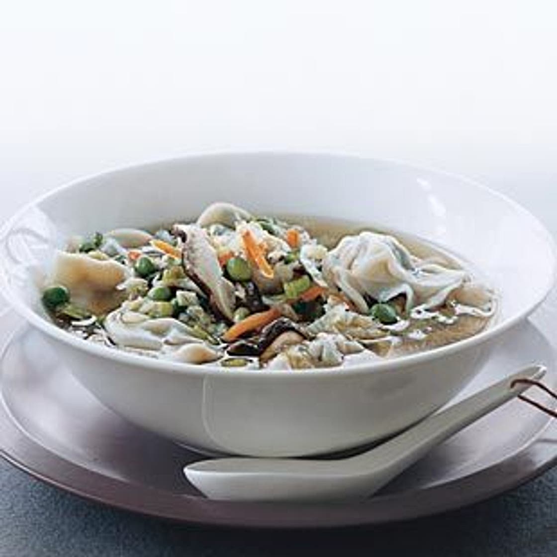 Asian Dumpling Soup