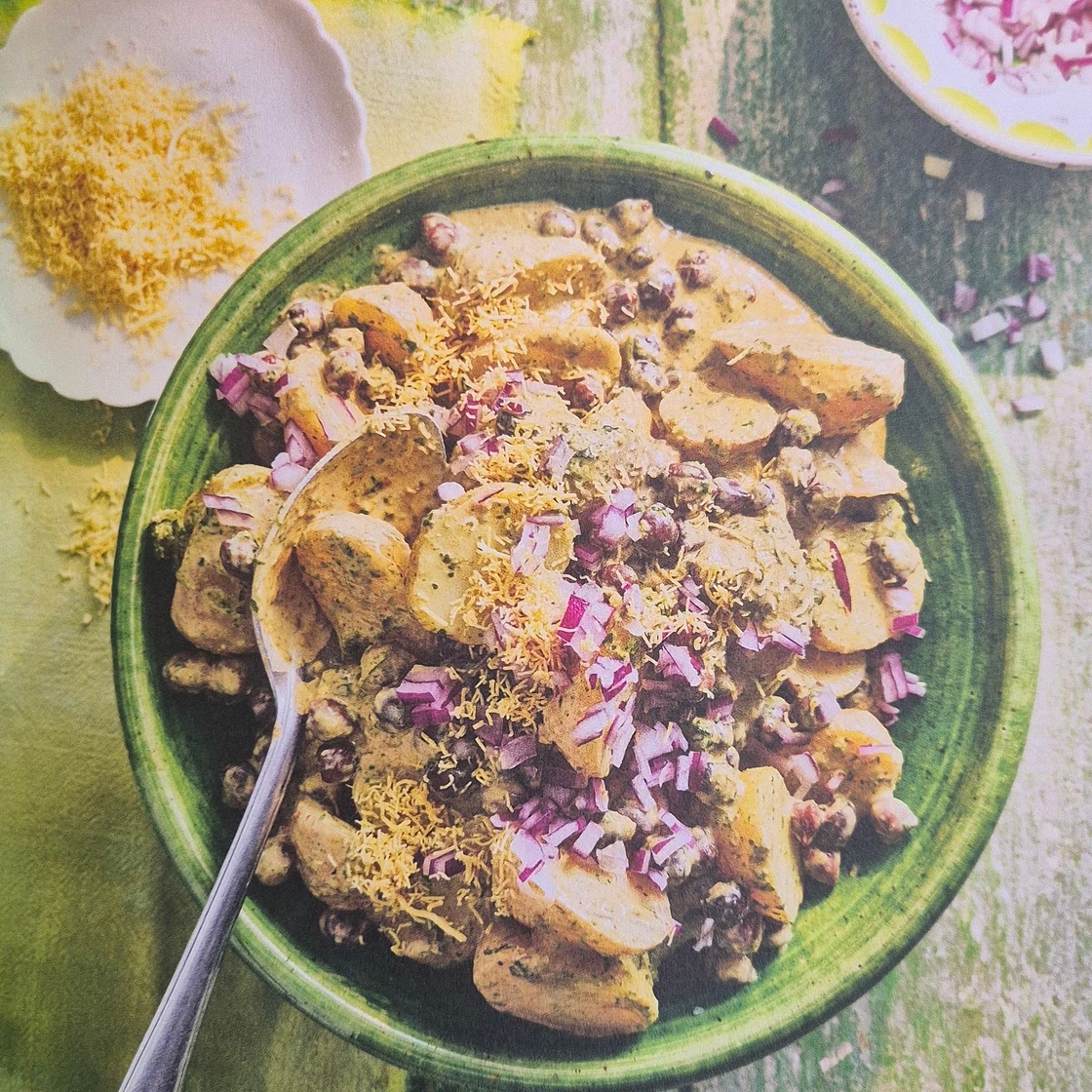 Allo & Black Gram Chaat