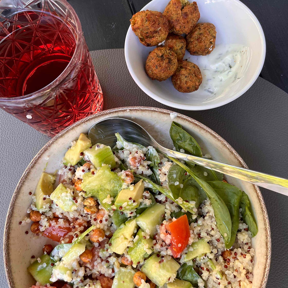 Salade Quinoa Falafel