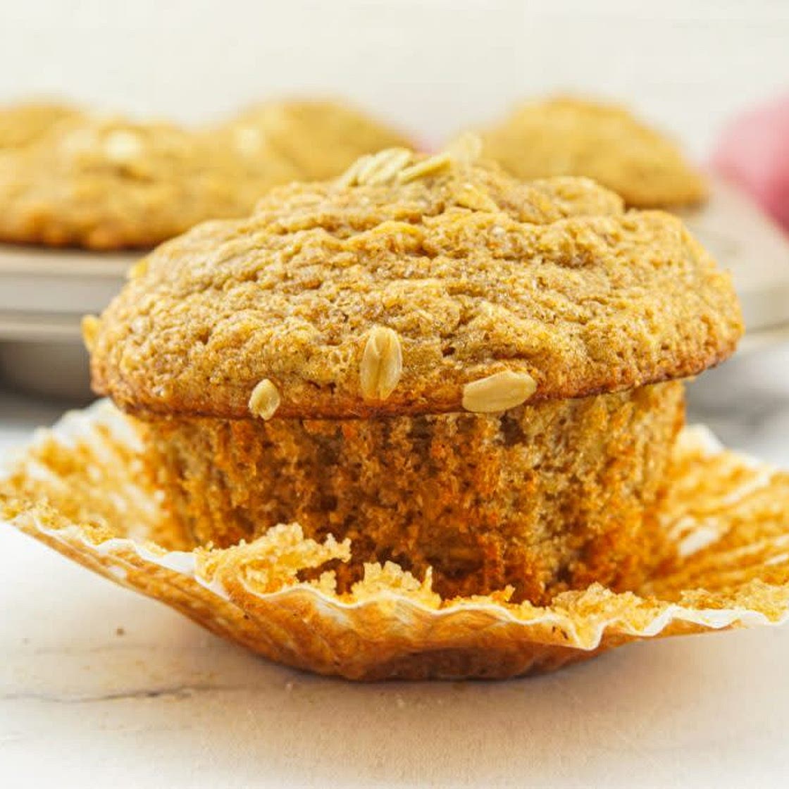 Bakery Style Oatmeal Muffins