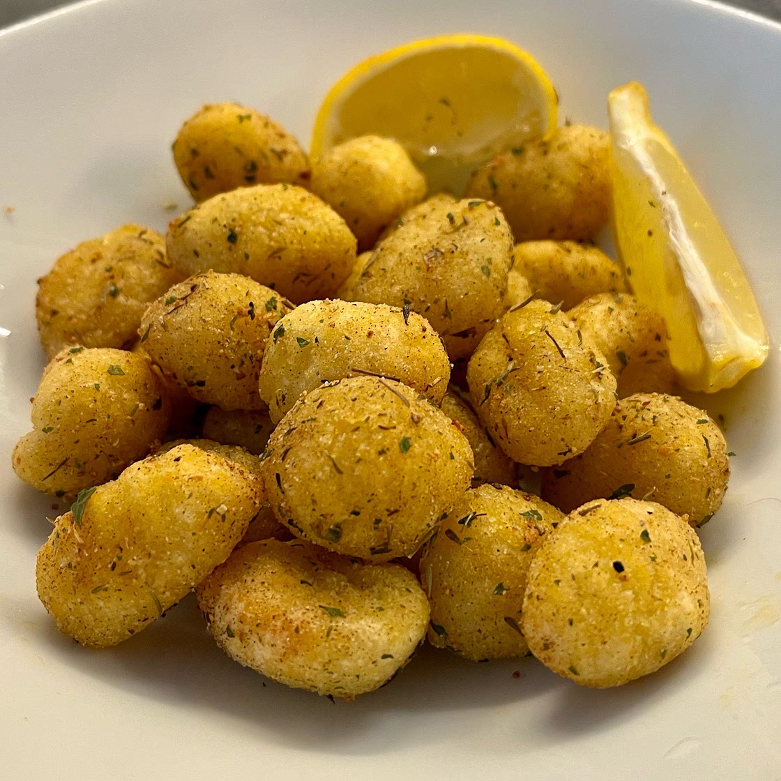 Air fryer potato gnocchi