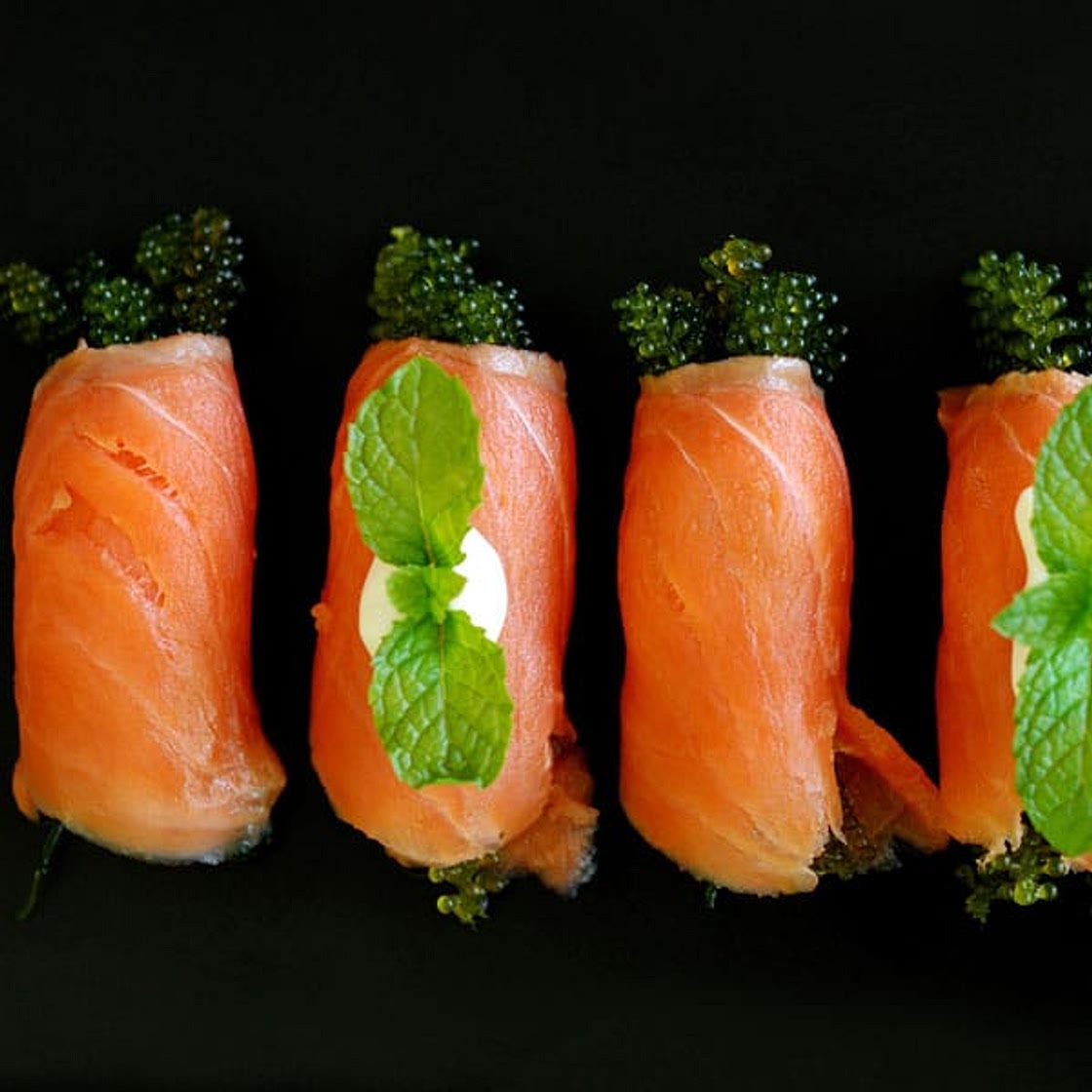 Smoked Salmon Roll