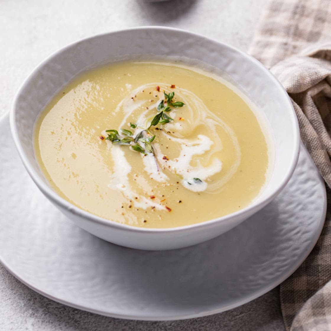 Pureed Chicken Soup