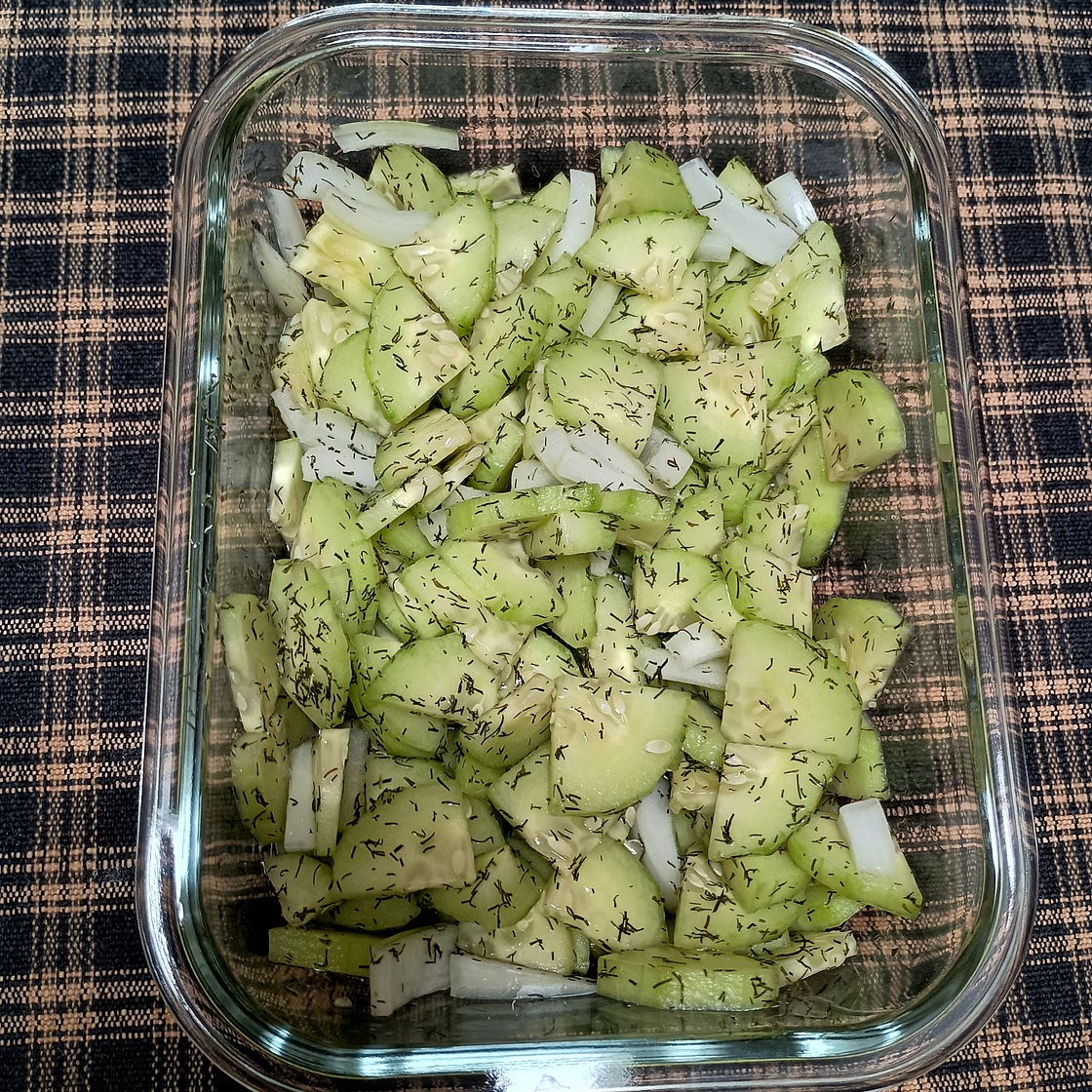Cooking for 2 - Dill Cucumber Salad