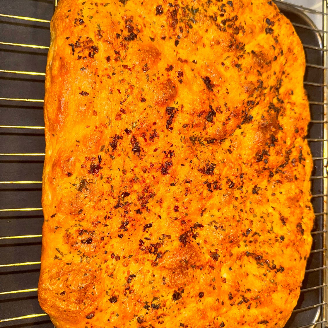 Chili Crisp Focaccia