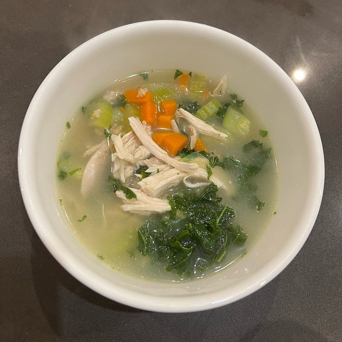 Chicken, Barley & Vegetable Soup