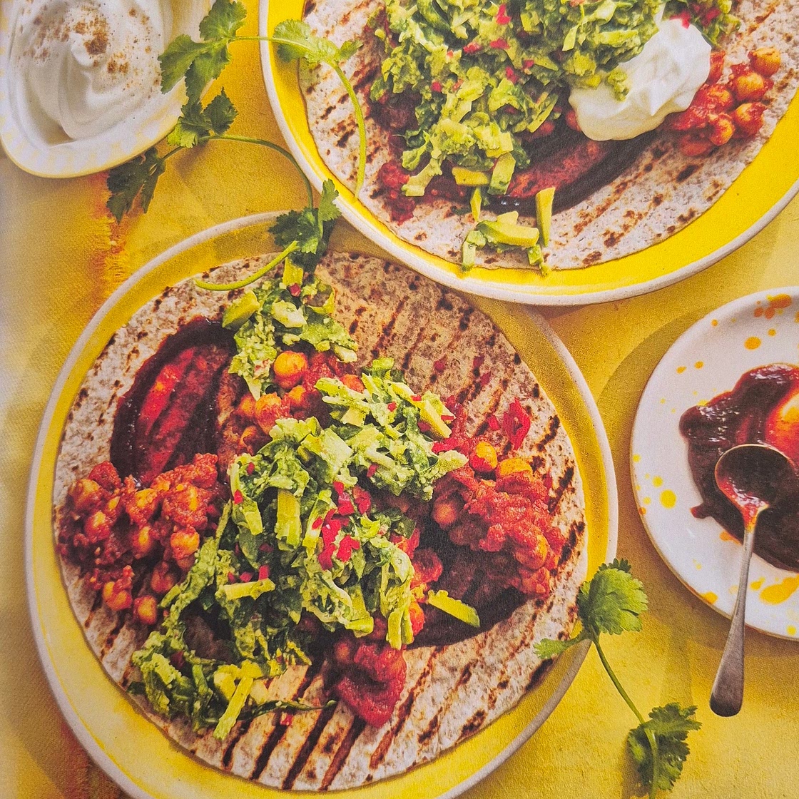Chickpea Kati Rolls