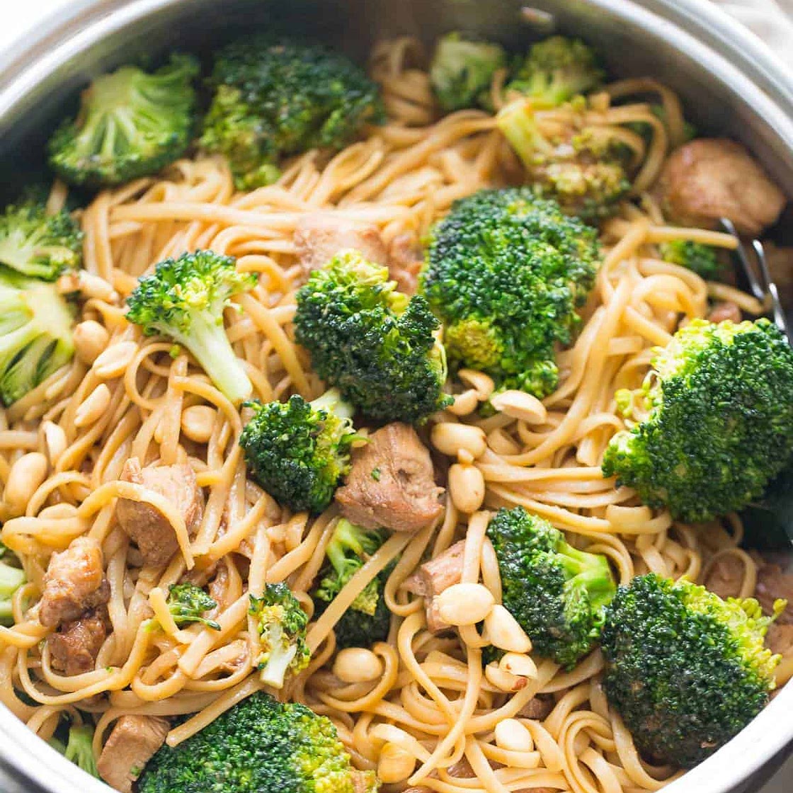 Mom's Peanut Butter Pasta