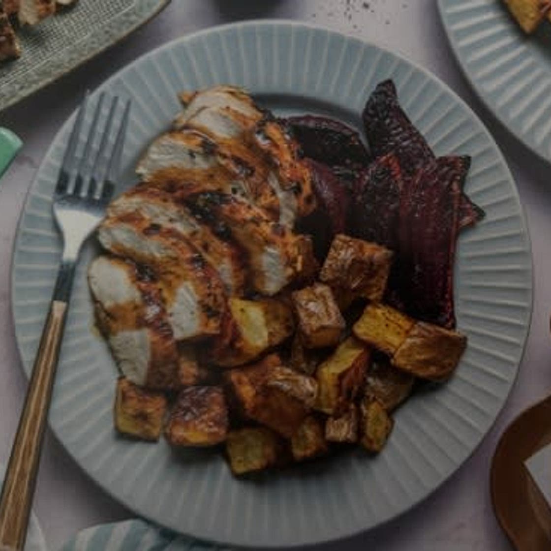 Maple-Thyme Glazed Chicken