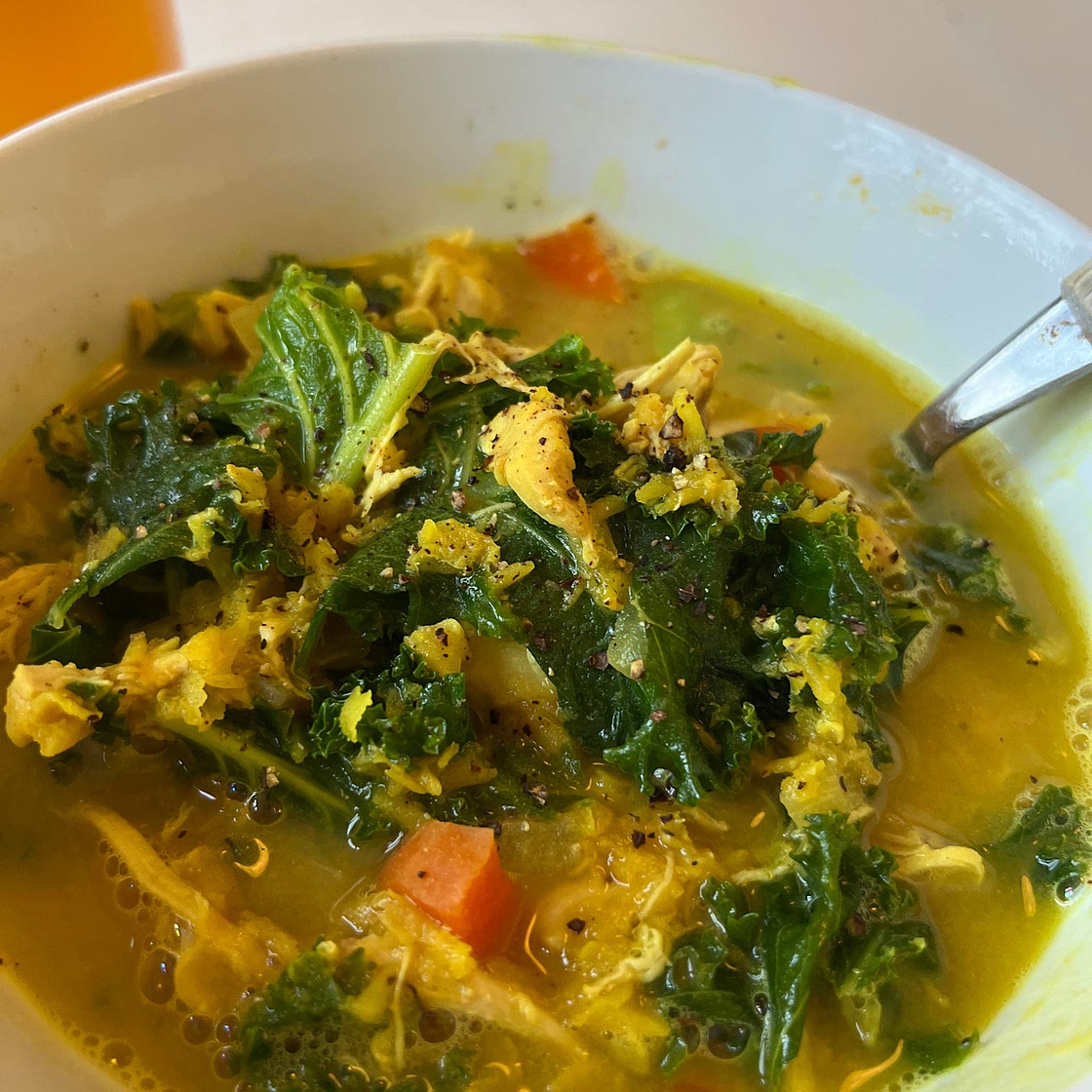 Turmeric Lentil & Chicken Stew