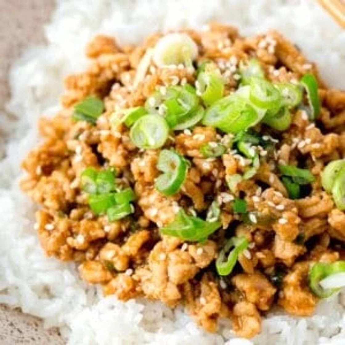 Ground Chicken Teriyaki