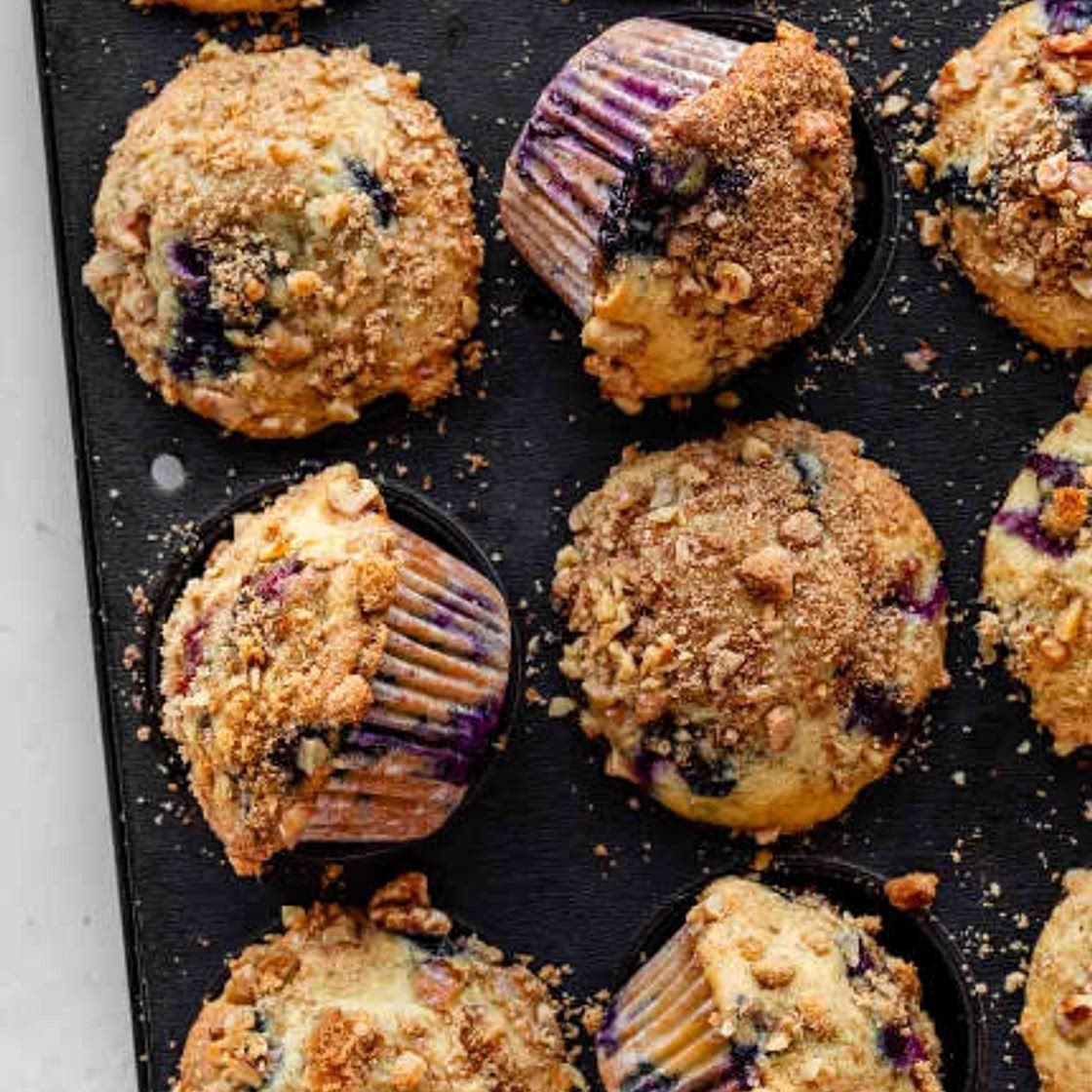 Jess’s Best Blueberry Muffins