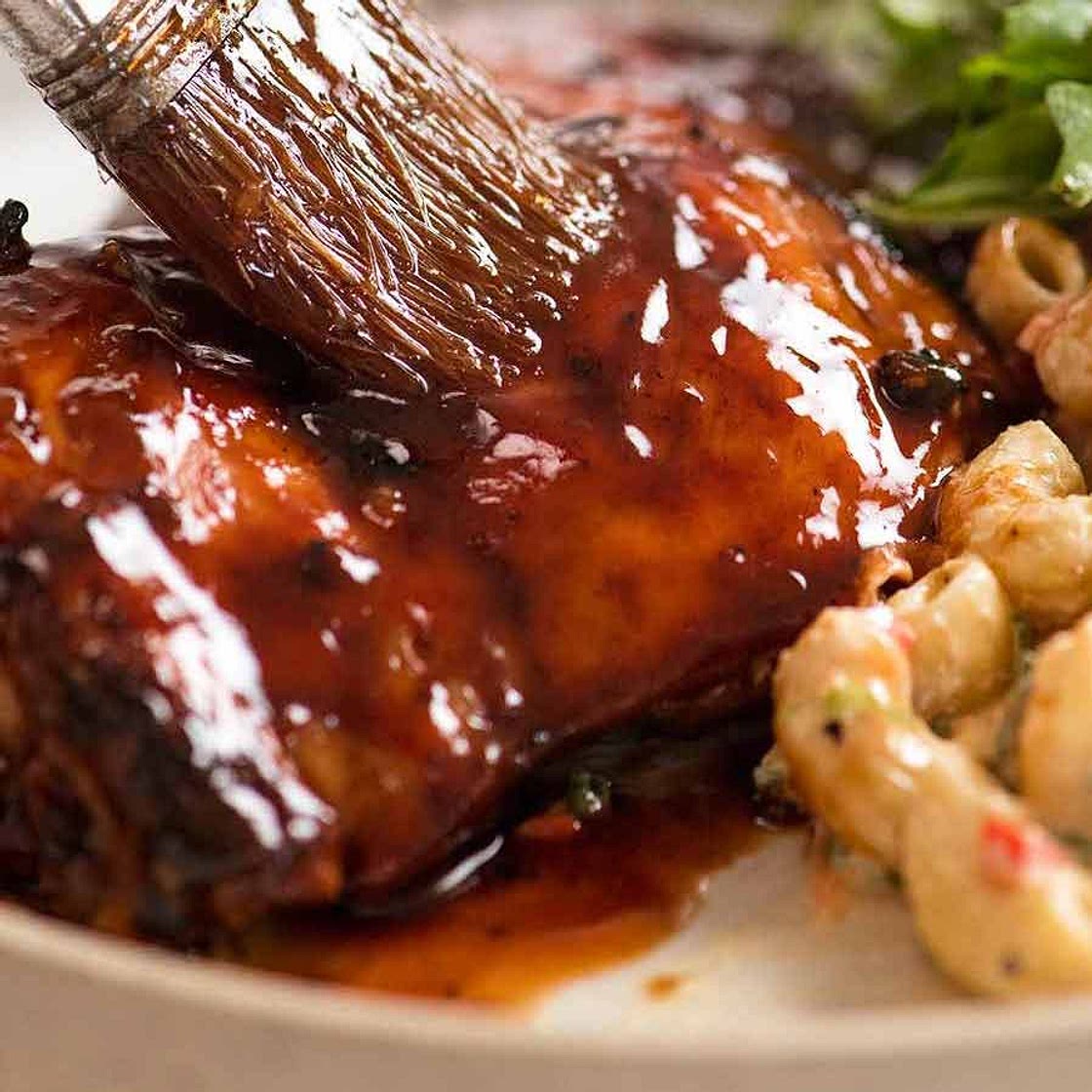 Sticky Grilled Chicken