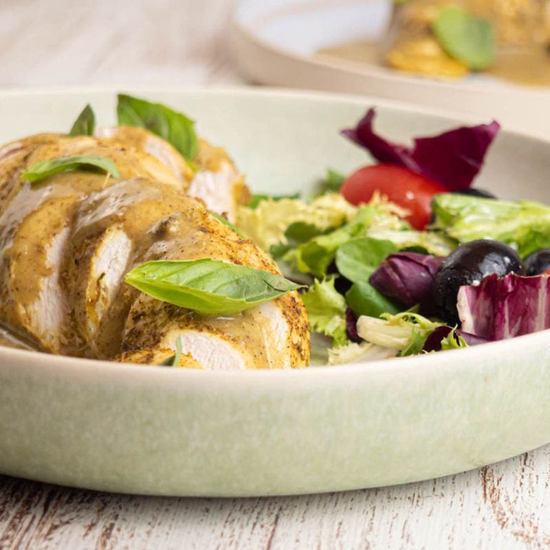 Slow Cooker Coconut Basil Chicken