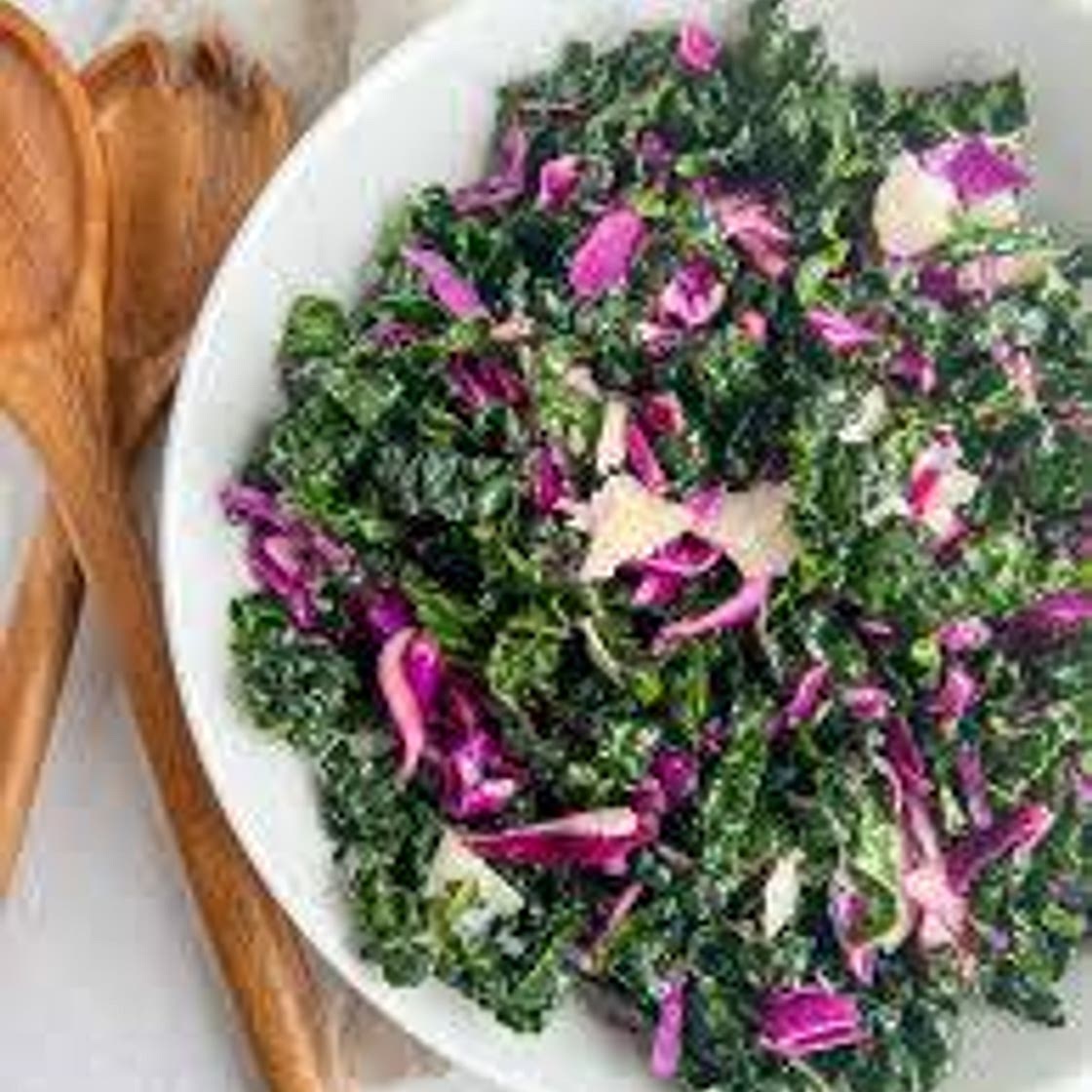 Grilled Chicken Kale, Cabbage, Cucumber Black Bean Salad