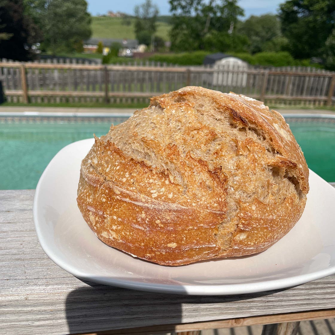 Terrie’s extra sour whole wheat sourdough bread