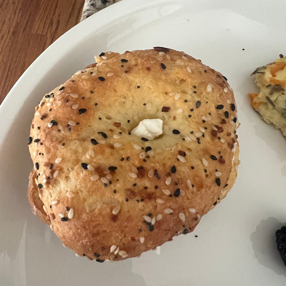 Cottage Cheese protein bagels