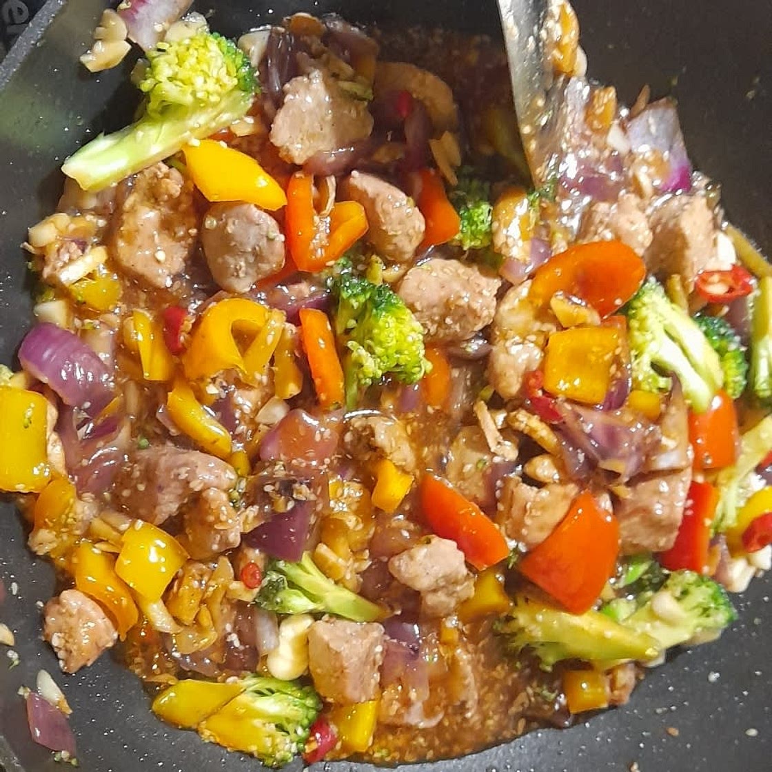 Teriyaki Pork Stir Fry