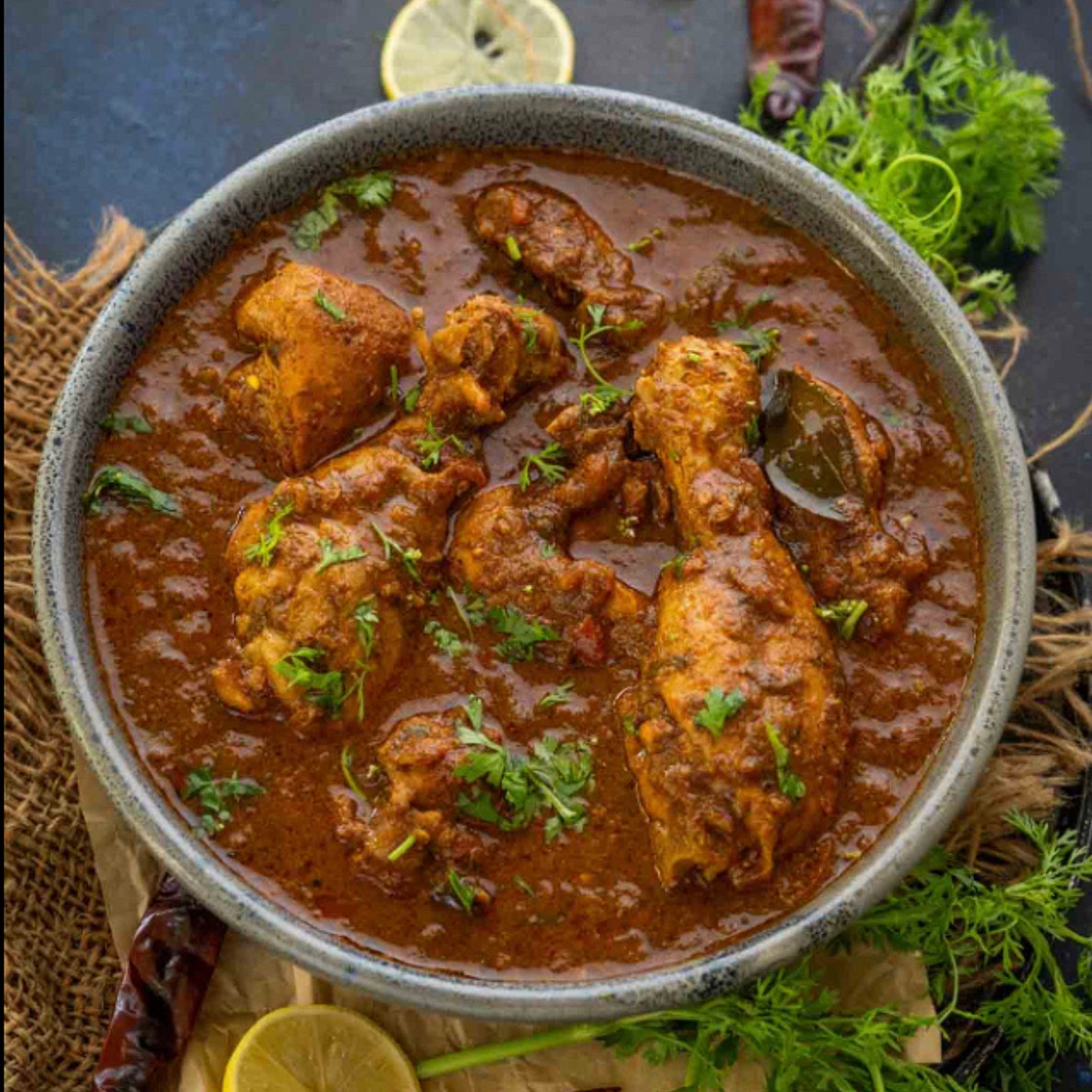 Chicken Chettinad [ SPICY SOUTH INDIAN CHICKEN CURRY ]