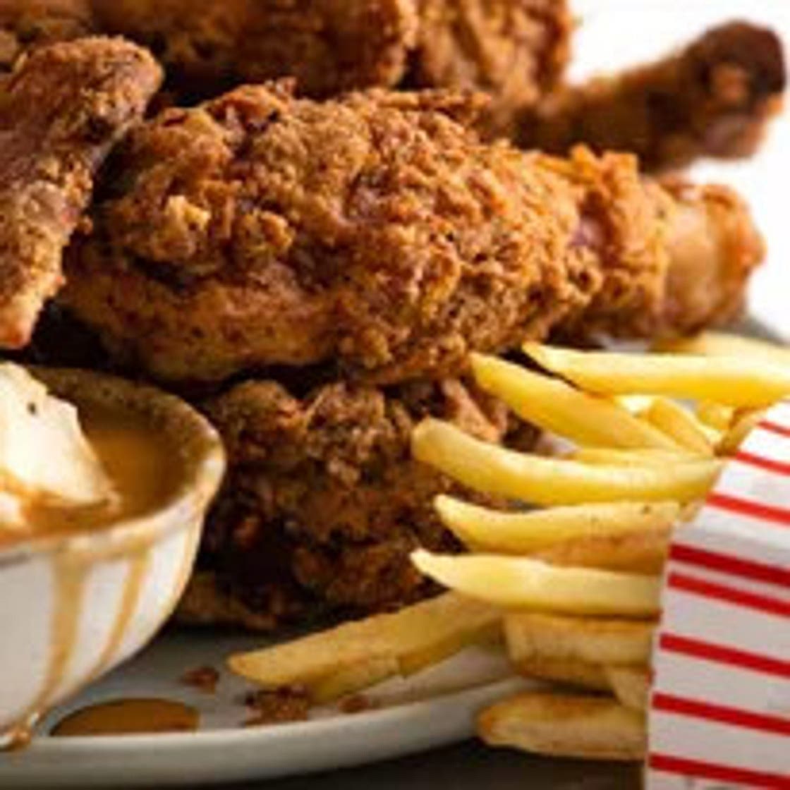 KFC chicken burger