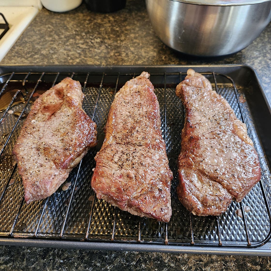 Reverse-Seared Steak Recipe