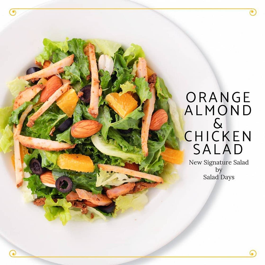 Orange, Almond & Chicken Salad