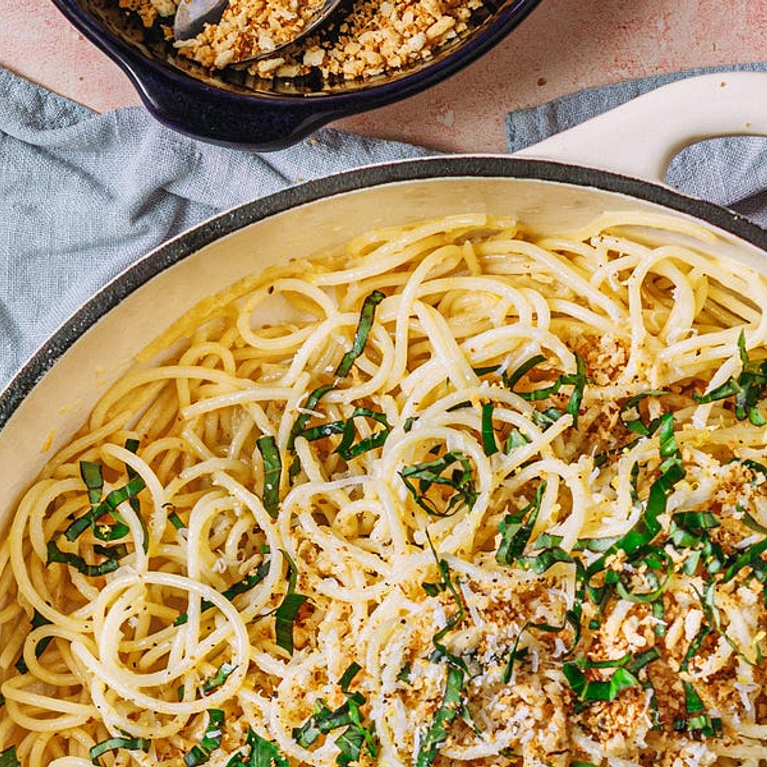 lemon basil pasta