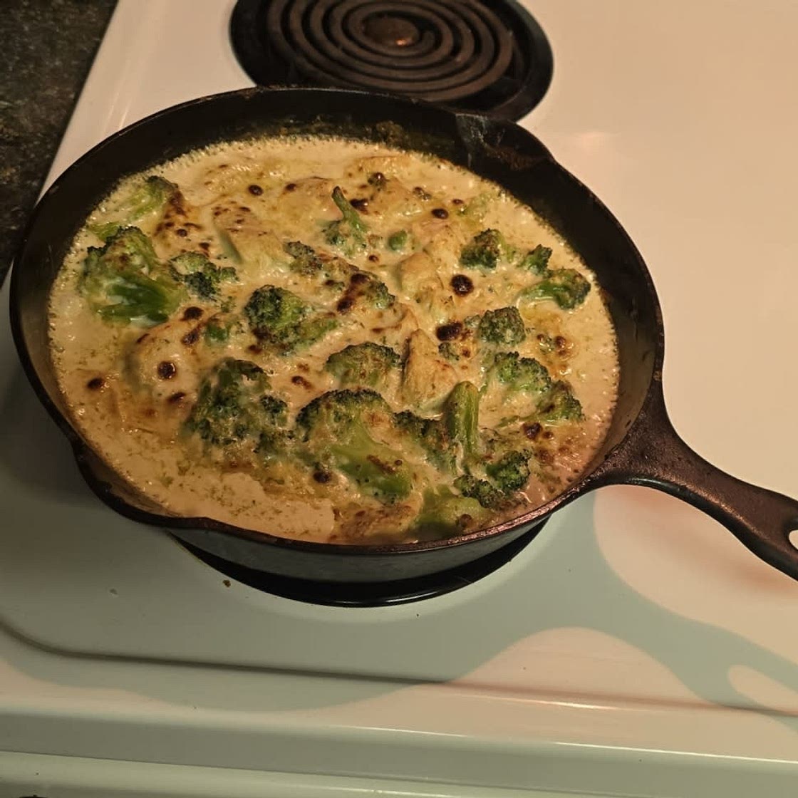 Keto Chicken Broccoli Casserole