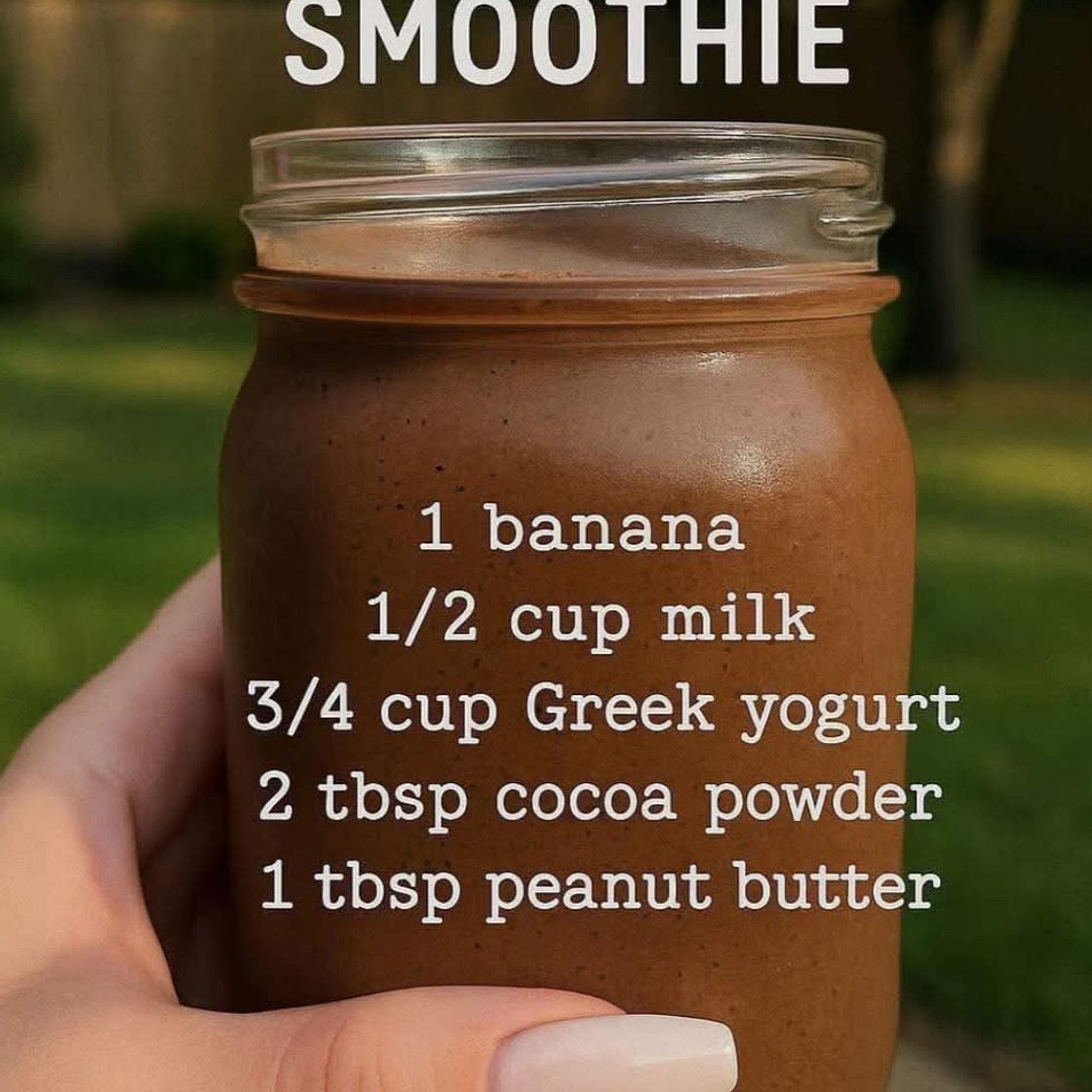 Chocolate Banana Smoothie