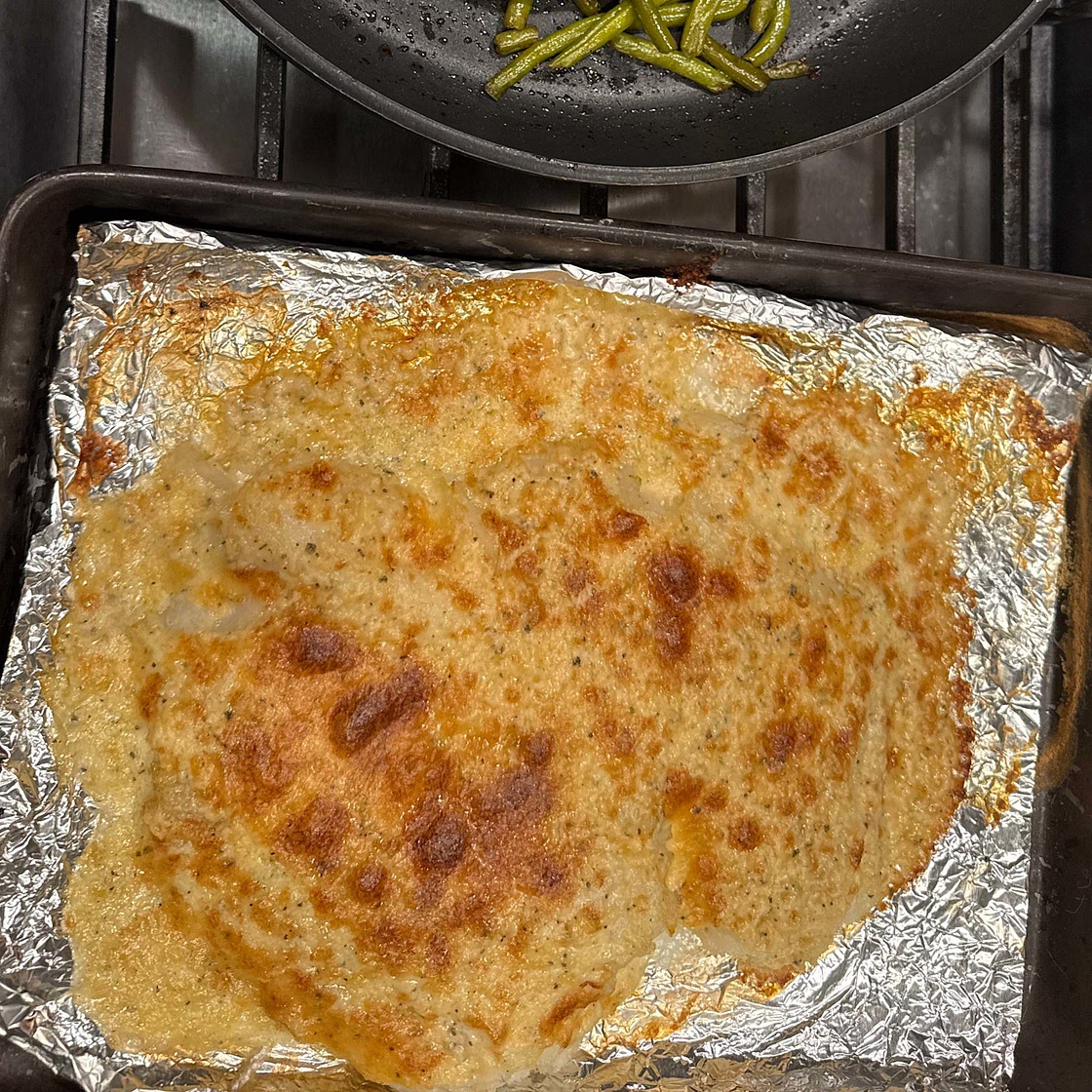 Broiled Tilapia Parmesan