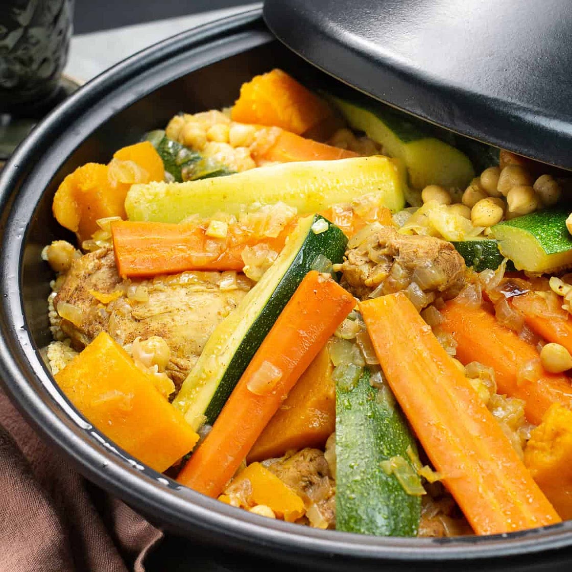 One-Pot Moroccan Chicken Couscous