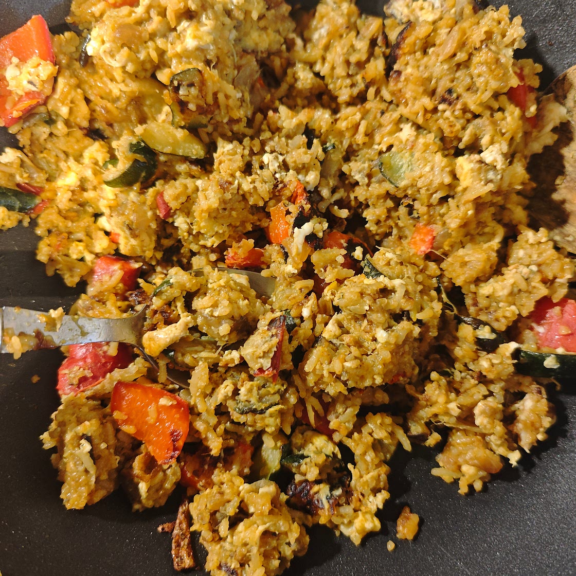 Riz frit aux légumes