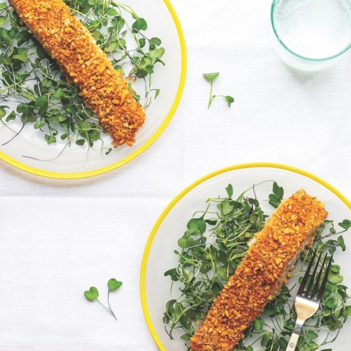 D'licious Macadamia Crusted Salmon