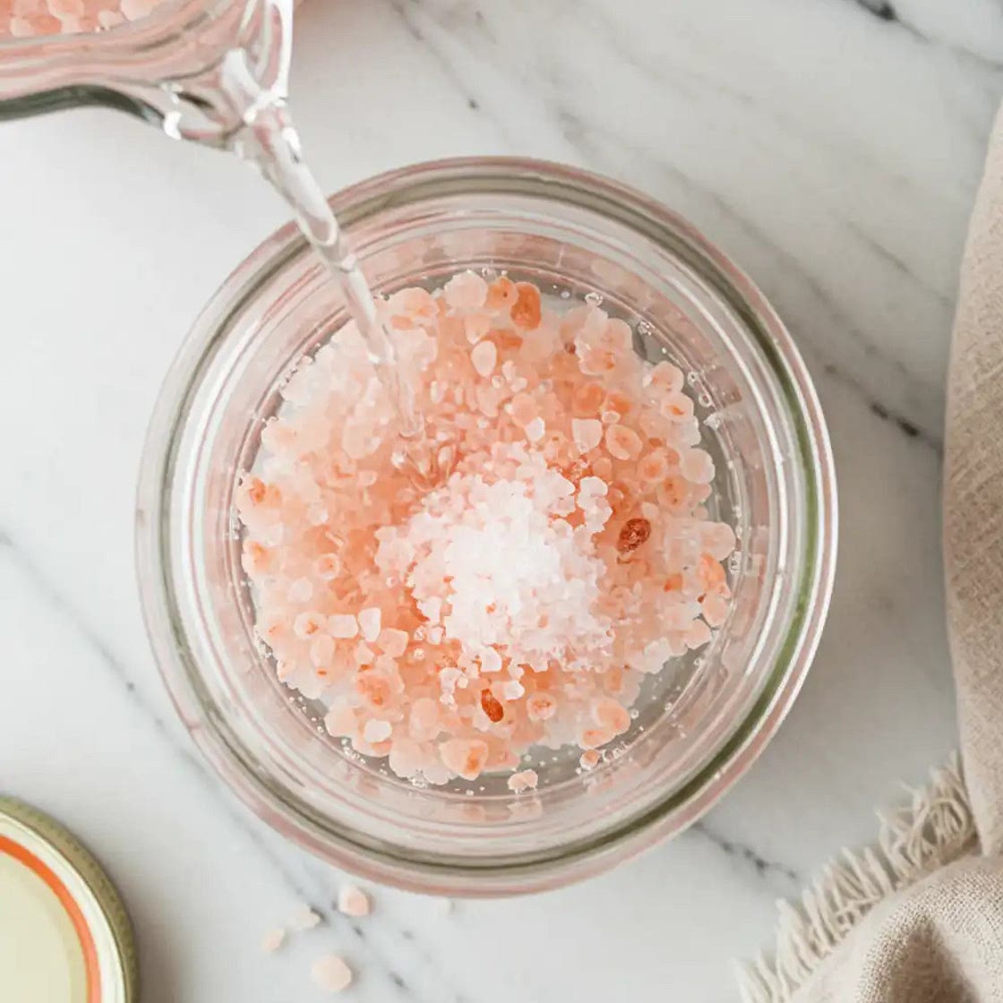 Pink Salt Trick Recipe (Sole Water)