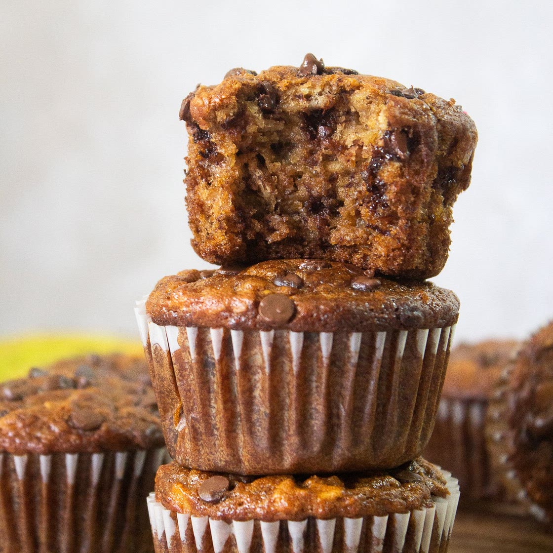 Banana Chocolate Chip Muffins