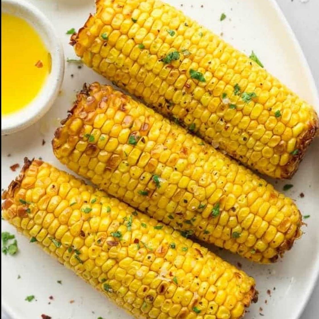 Creamy seasoned corn