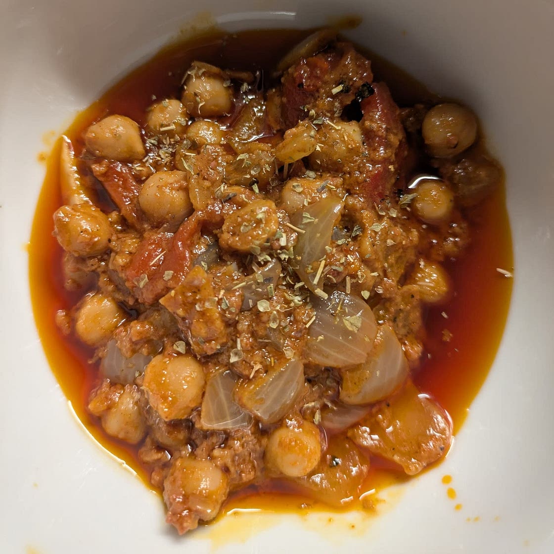 Chickpea and Chorizo Tapas Recipe
