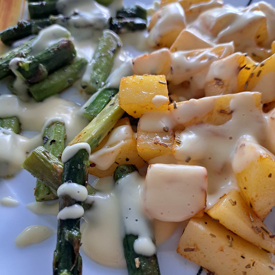 Kartoffeln mit Spargel