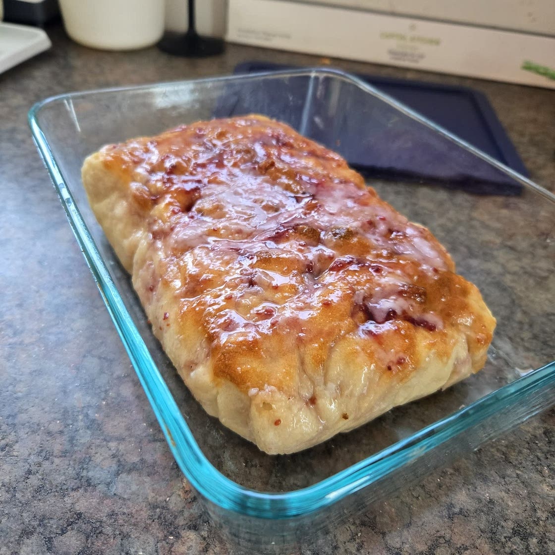 Jam Doughnut Focaccia